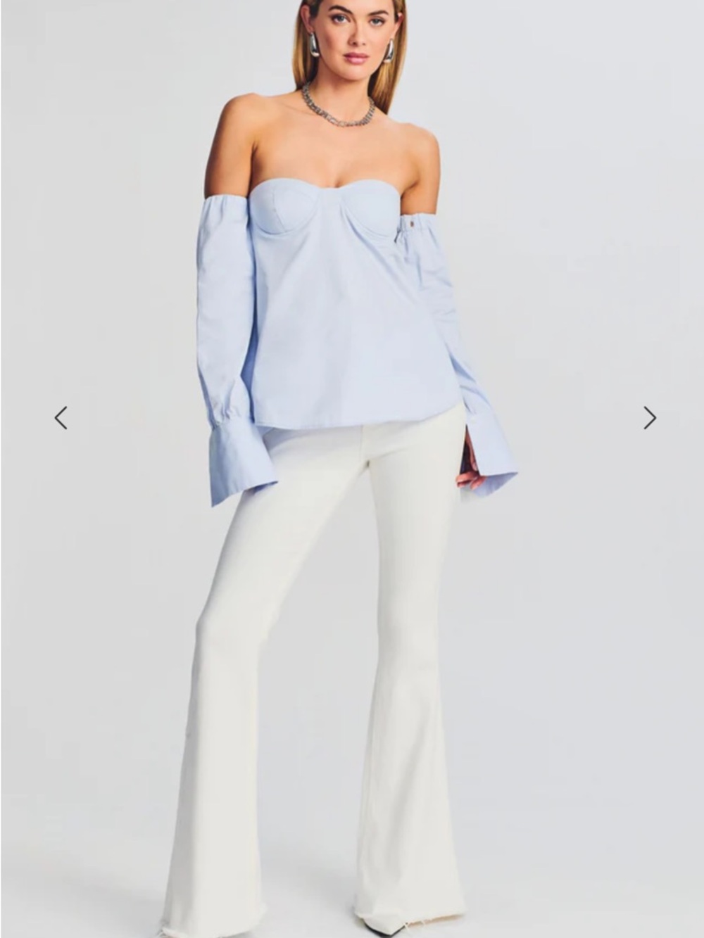 SER.O.YA RANDI OFF THE SHOULDER TOP - Picture 7 of 7